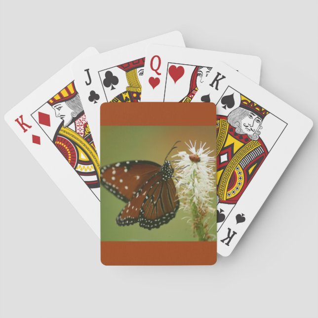 Jeu De Cartes Papillon et coccinelle (dos)