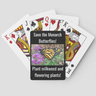 Jeu De Cartes Papillon monarque jouant aux cartes