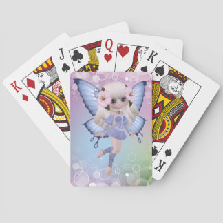 Jeu De Cartes Papillon princesse blond Jouer des cartes