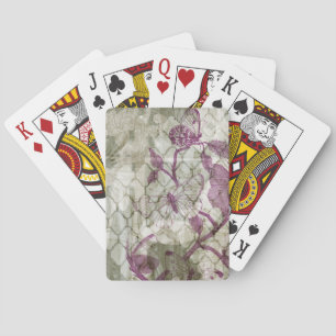Jeu De Cartes Papillons arabes IV