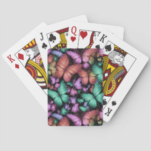Jeu De Cartes Papillons colorés Imprimer