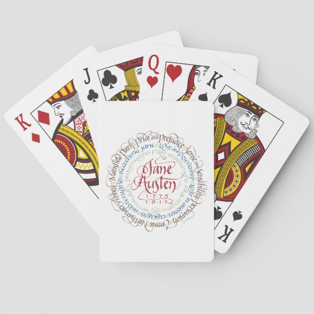 Jeu De Cartes Paquet de cartes de jeu - drames de période de (dos)