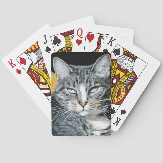 Jeu De Cartes Paquet de cartes de Zoe Kitty (dos)