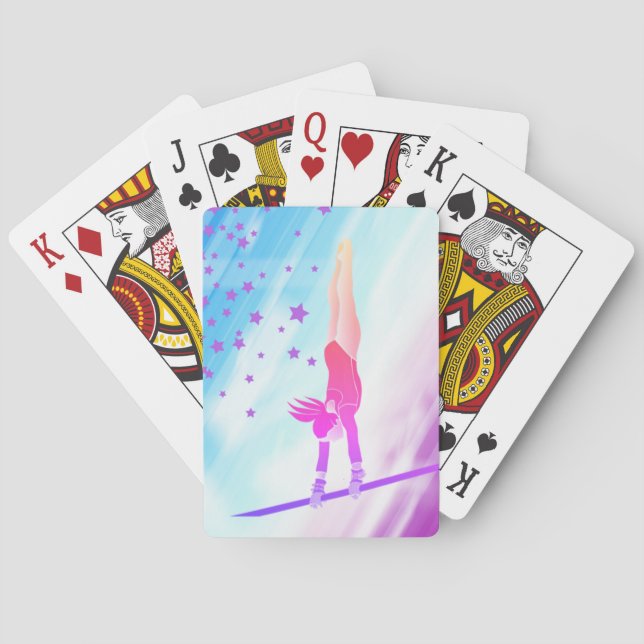 Jeu De Cartes Paquet de gymnastique de cartes (dos)