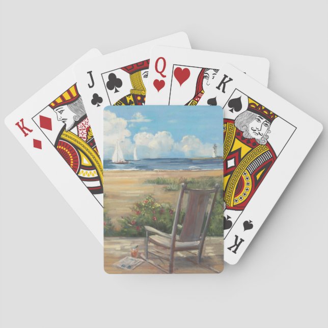 Jeu De Cartes Par la mer (dos)