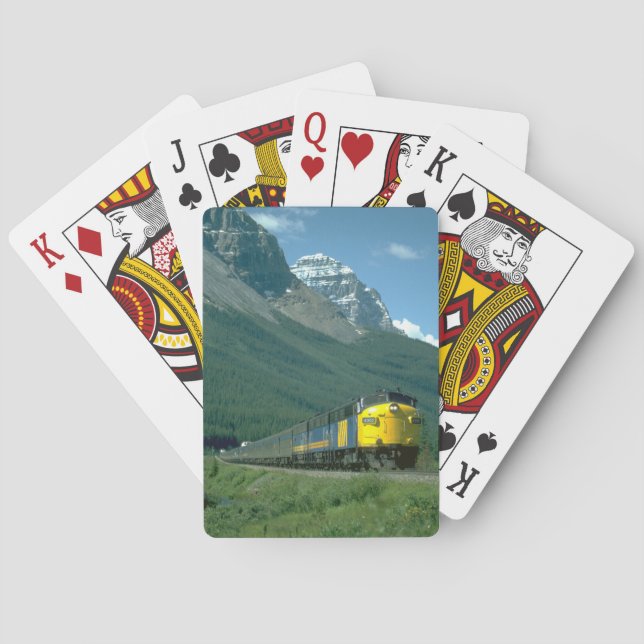 Jeu De Cartes Par l'intermédiaire du train #2_Trains d'avances (dos)