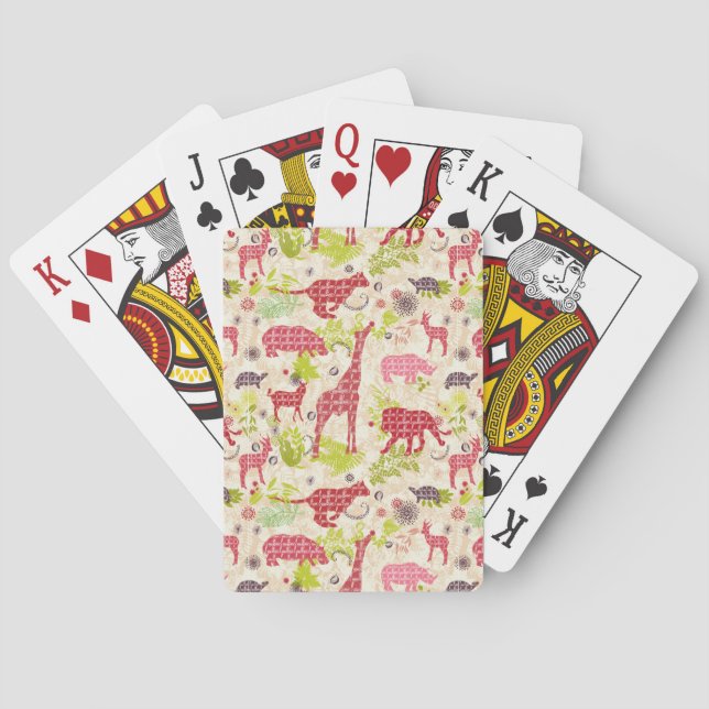 Jeu De Cartes Paradis de jungle (dos)