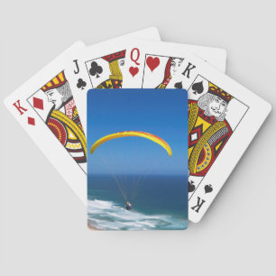 Jeu De Cartes Parapente À Proximité De La Nature, Route Des Jard