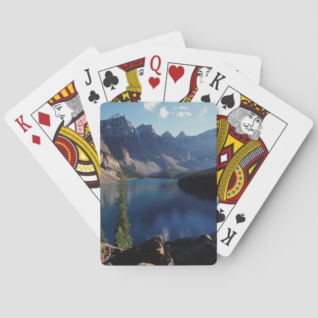 Jeu De Cartes Parc national Banff Lac Moraine (dos)