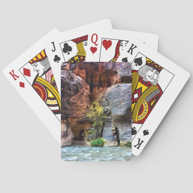 Jeu De Cartes Parc National De Zion Les Étroits (dos)