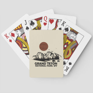 Jeu De Cartes Parc national des montagnes du Grand Teton