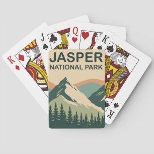 Jeu De Cartes Parc national Jasper Canada Paysage Nature Art