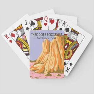 Jeu De Cartes Parc national Theodore Roosevelt Dakota du Nord