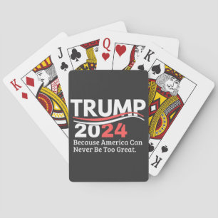 Jeu De Cartes pare-chocs trump 2024