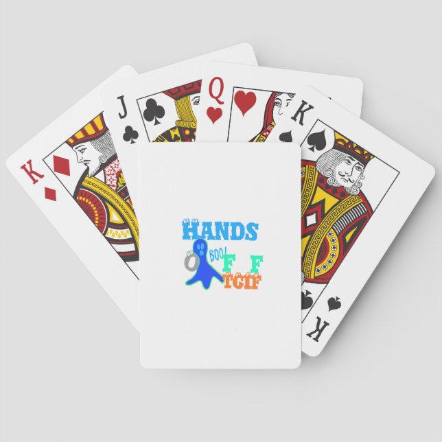 Jeu De Cartes Parfait Boo ! TGIF Merci Dieu Son Vendredi Hakuna  (dos)