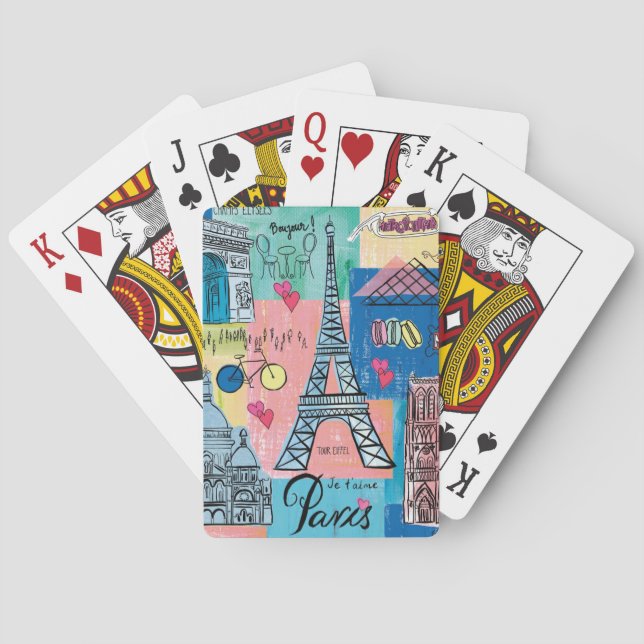 Jeu De Cartes  Paris, France (dos)