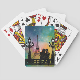 Jeu De Cartes *~* Paris Tour Eiffel Amateurs d'étoiles Roses