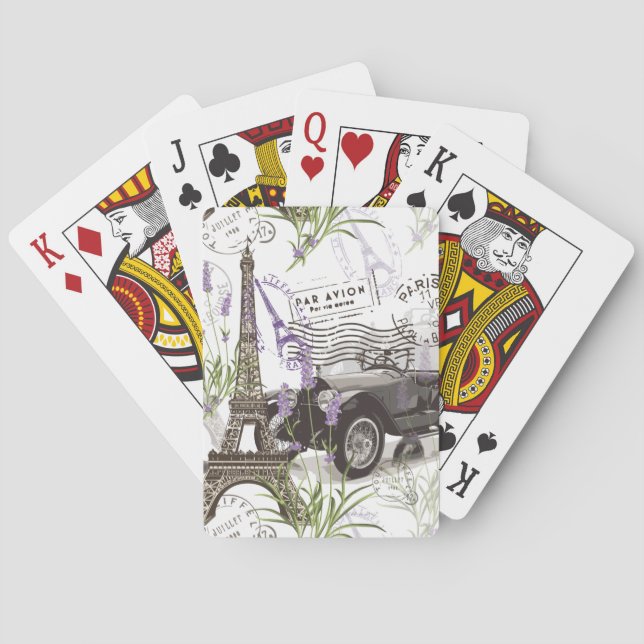 Jeu De Cartes Paris vintage (dos)