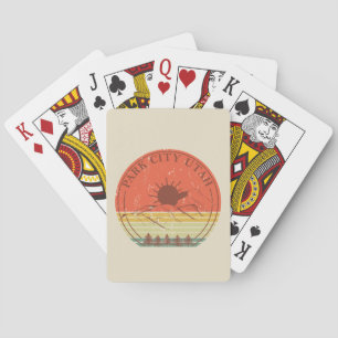 Jeu De Cartes Park city Utah vintage