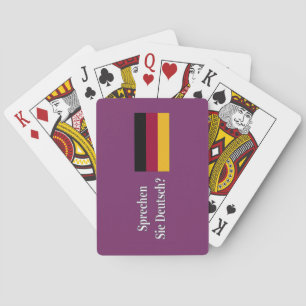 Jeu De Cartes Parles-tu allemand ? en allemand. Indicateur wf