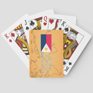 Jeu De Cartes Parlez-vous le tagalog ? en tagalog. Indicateur wf