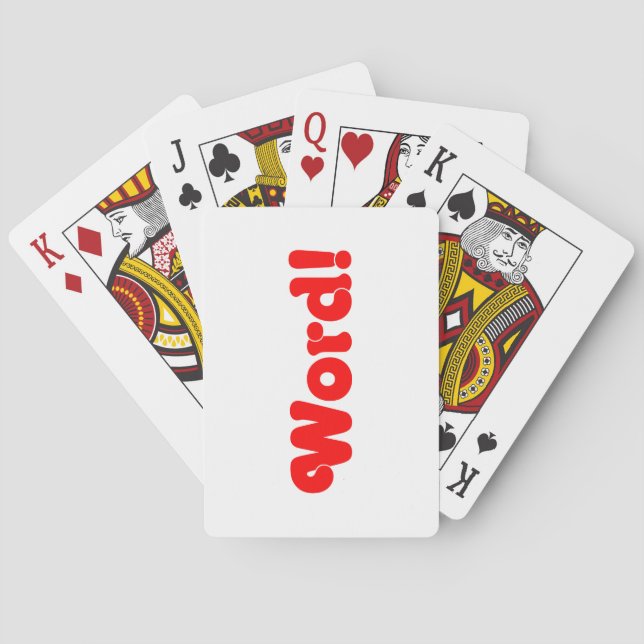 Jeu De Cartes Parole ! (dos)