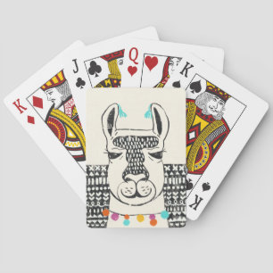 Jeu De Cartes Parti Llama - Portrait