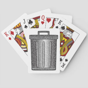Jeu De Cartes Parties scintillant de déchets