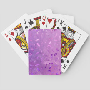 Jeu De Cartes Parties scintillant Lilac