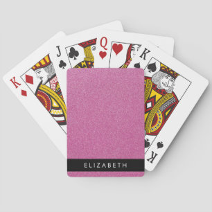 Jeu De Cartes Parties scintillant rose, Arrière - plan Parties s