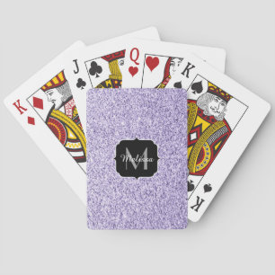 Jeu De Cartes Parties scintillant violet ultra violet brillant M