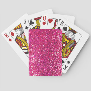 Jeu De Cartes Parties scintillantes roses