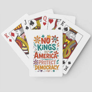 Jeu De Cartes Pas de roi en Amérique Démocratie américaine 