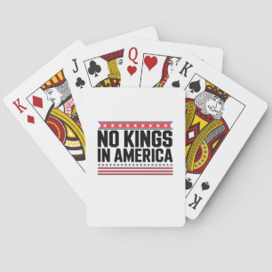 Jeu De Cartes Pas de rois en Amérique USA Design Gras