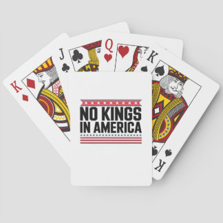 Jeu De Cartes Pas de rois en Amérique USA Design Gras