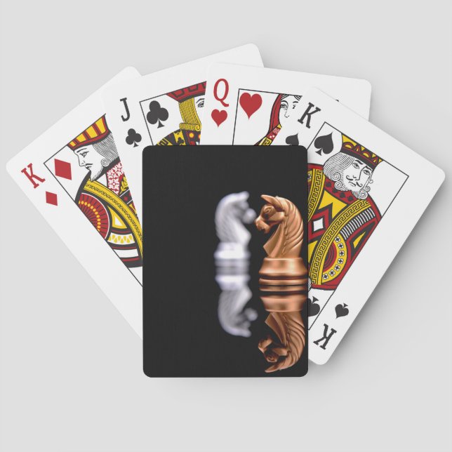 Jeu De Cartes Passe-temps de jeu d'échecs (dos)