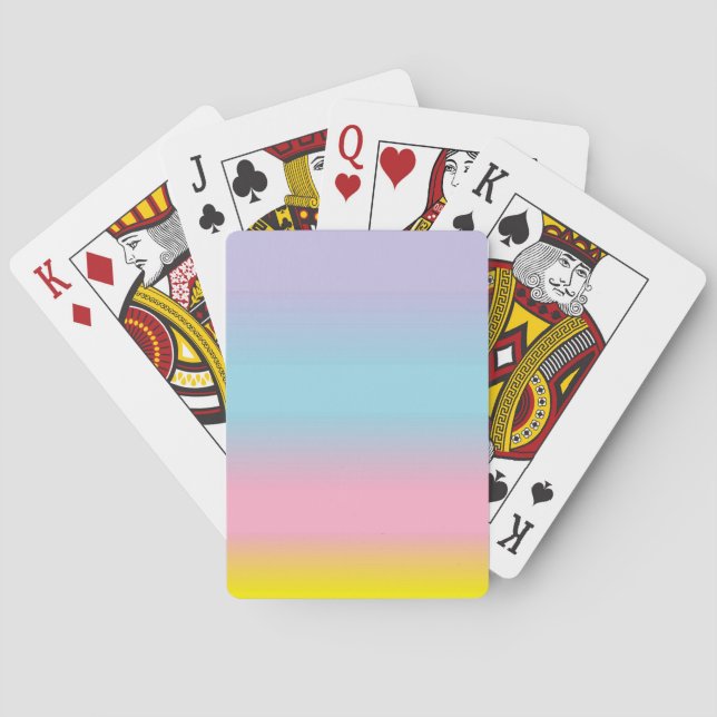 Jeu De Cartes Pastel (dos)