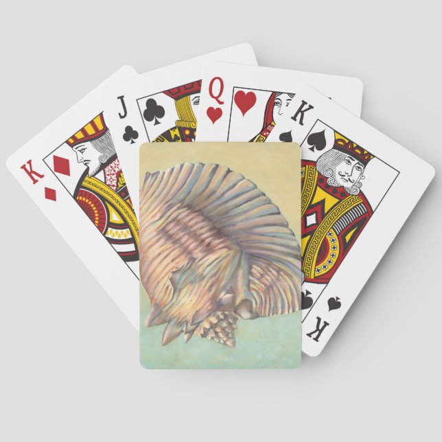 Jeu De Cartes Pastel Large Conch Shell (dos)