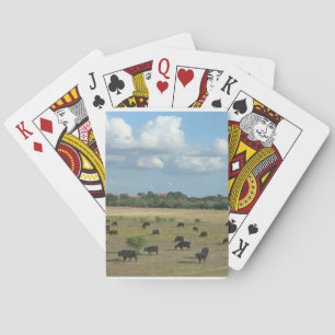 Jeu De Cartes Pâtes de vache jouant aux cartes