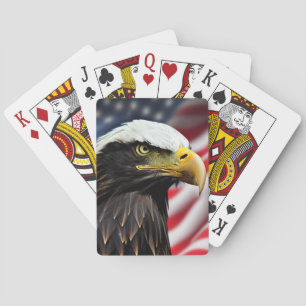 Jeu De Cartes Patriotique/Aigle/Américain/USA