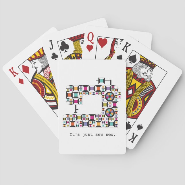 Jeu De Cartes Patters de Colorful (dos)