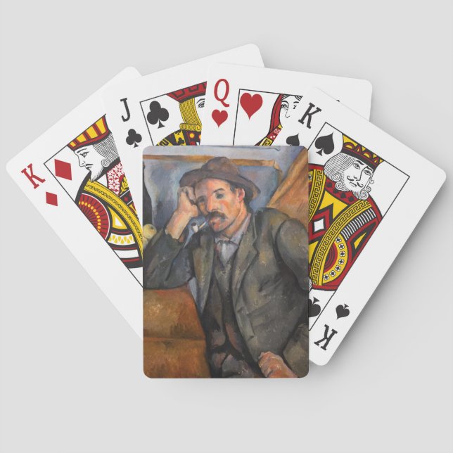 Jeu De Cartes Paul Cezanne - Fumeur (dos)