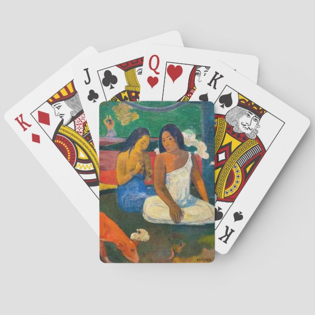 Jeu De Cartes Paul Gauguin - Arearea / Le Chien Rouge (dos)