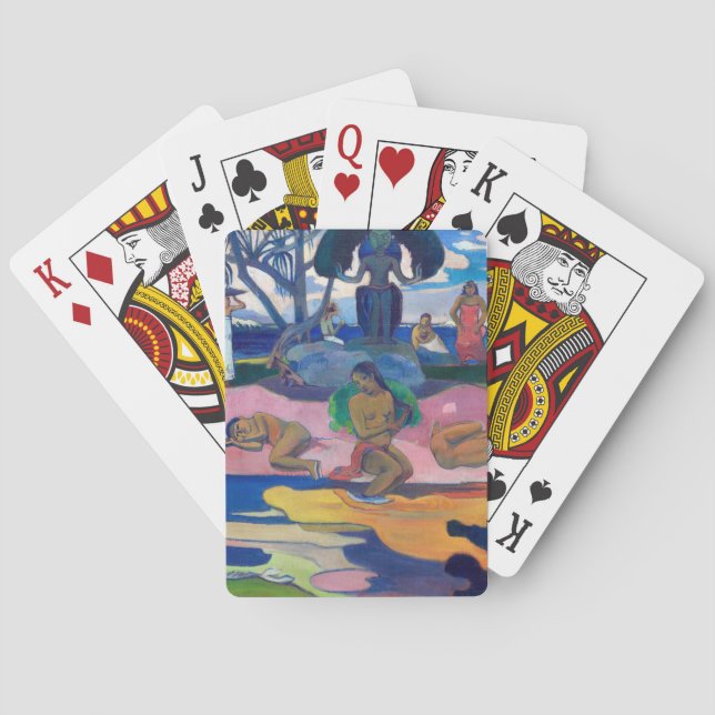 Jeu De Cartes Paul Gauguin - Jour du Dieu / Mahana no atua (dos)