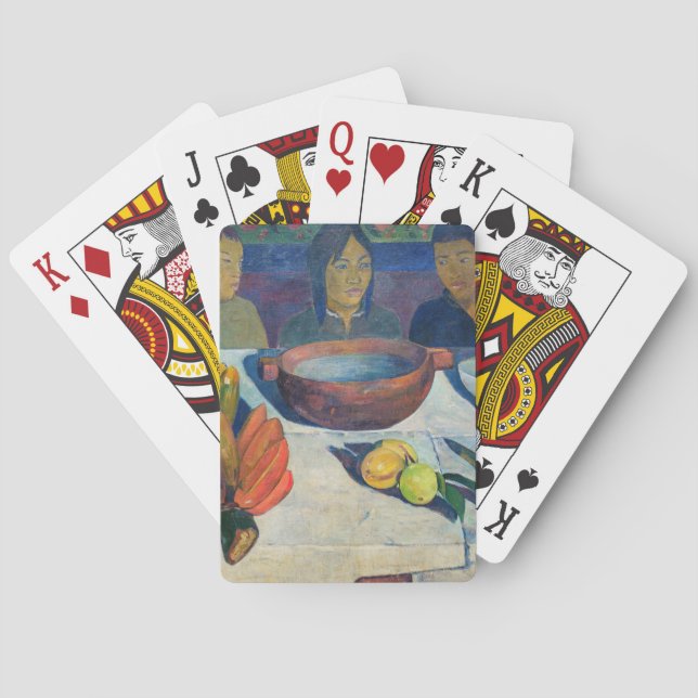 Jeu De Cartes Paul Gauguin - Le Repas / Bananes (dos)
