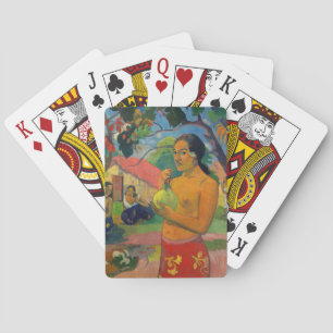 Jeu De Cartes Paul Gauguin - Une femme tenant un fruit