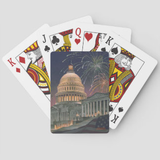 Jeu De Cartes Paul McGehee "US Capitol" Jouer des cartes