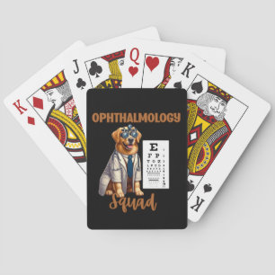 Jeu De Cartes Paws et vision Escadron d'ophtalmologie animale