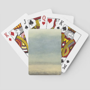 Jeu De Cartes Paysage Abstrait avec ciel couvert