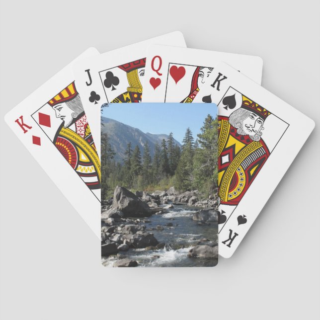 Jeu De Cartes Paysage accidenté de la rivière Mountain (dos)
